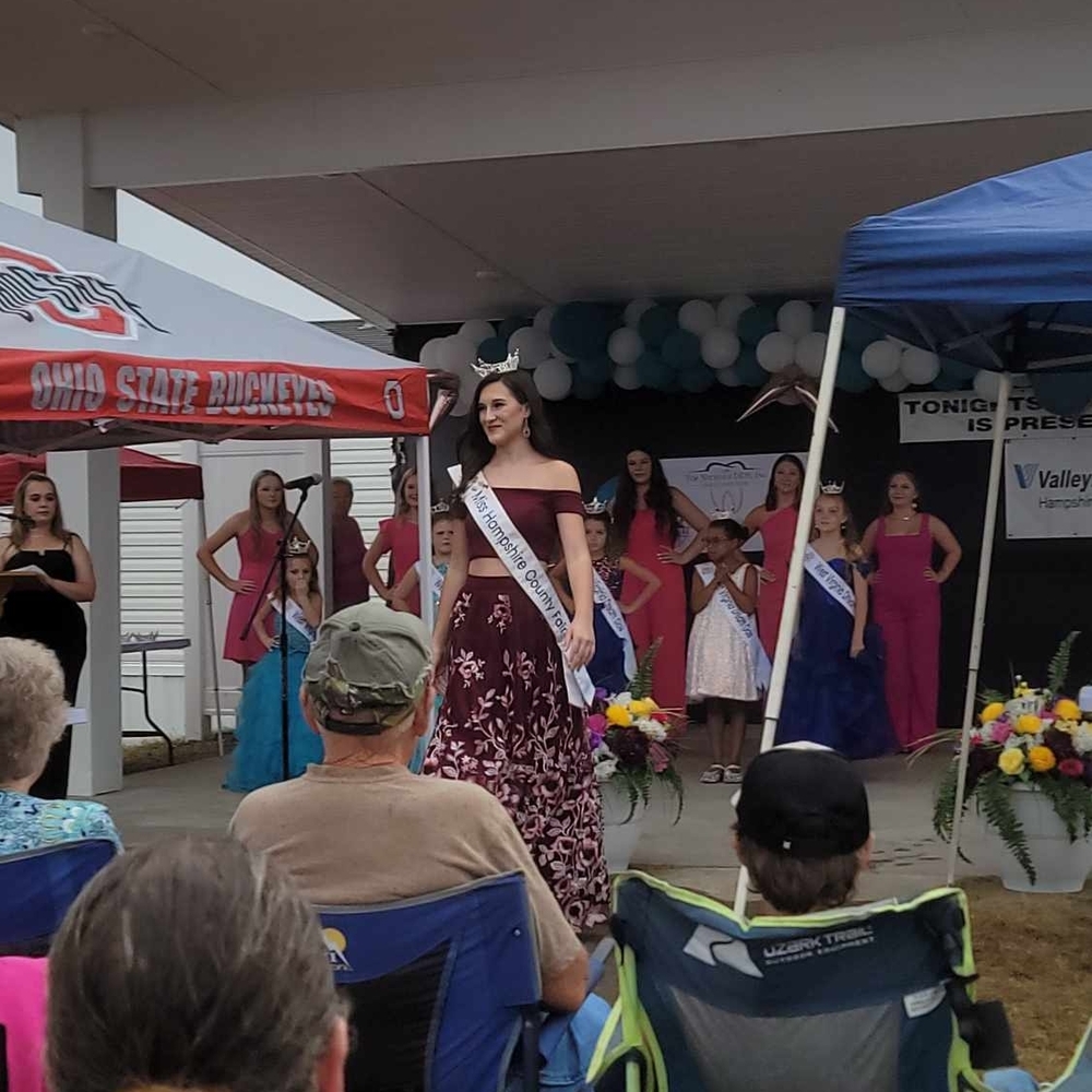 Trixxi Burgundy and White Prom Dress